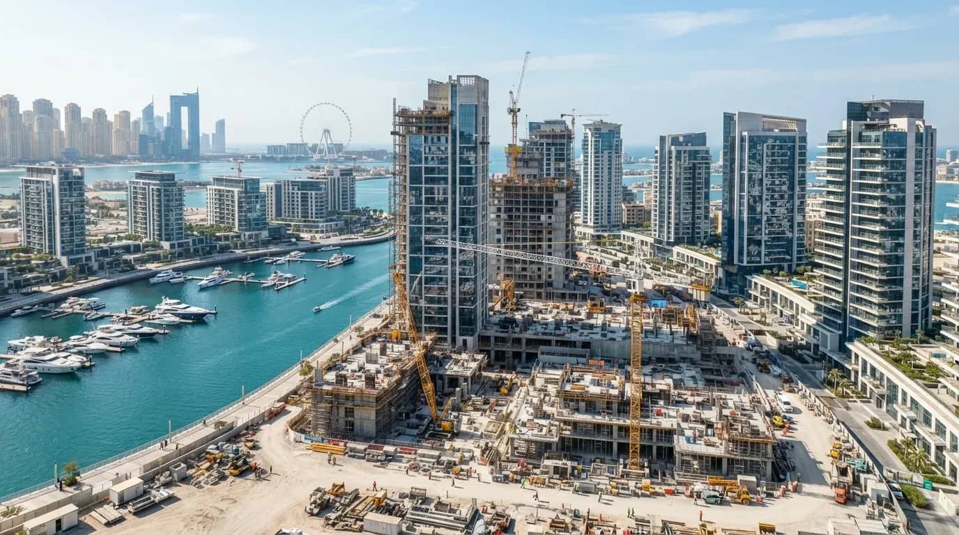 Dubai Harbour projects: what is off-plan and what is ready?