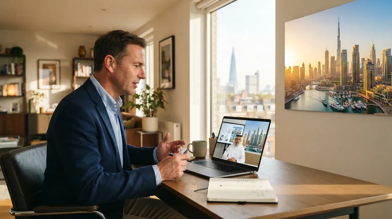 UK-to-Dubai service area and client support