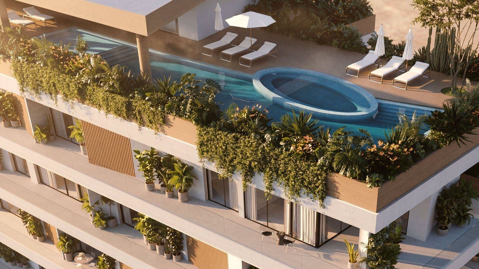 Lunaya Terraces Rooftop Pool