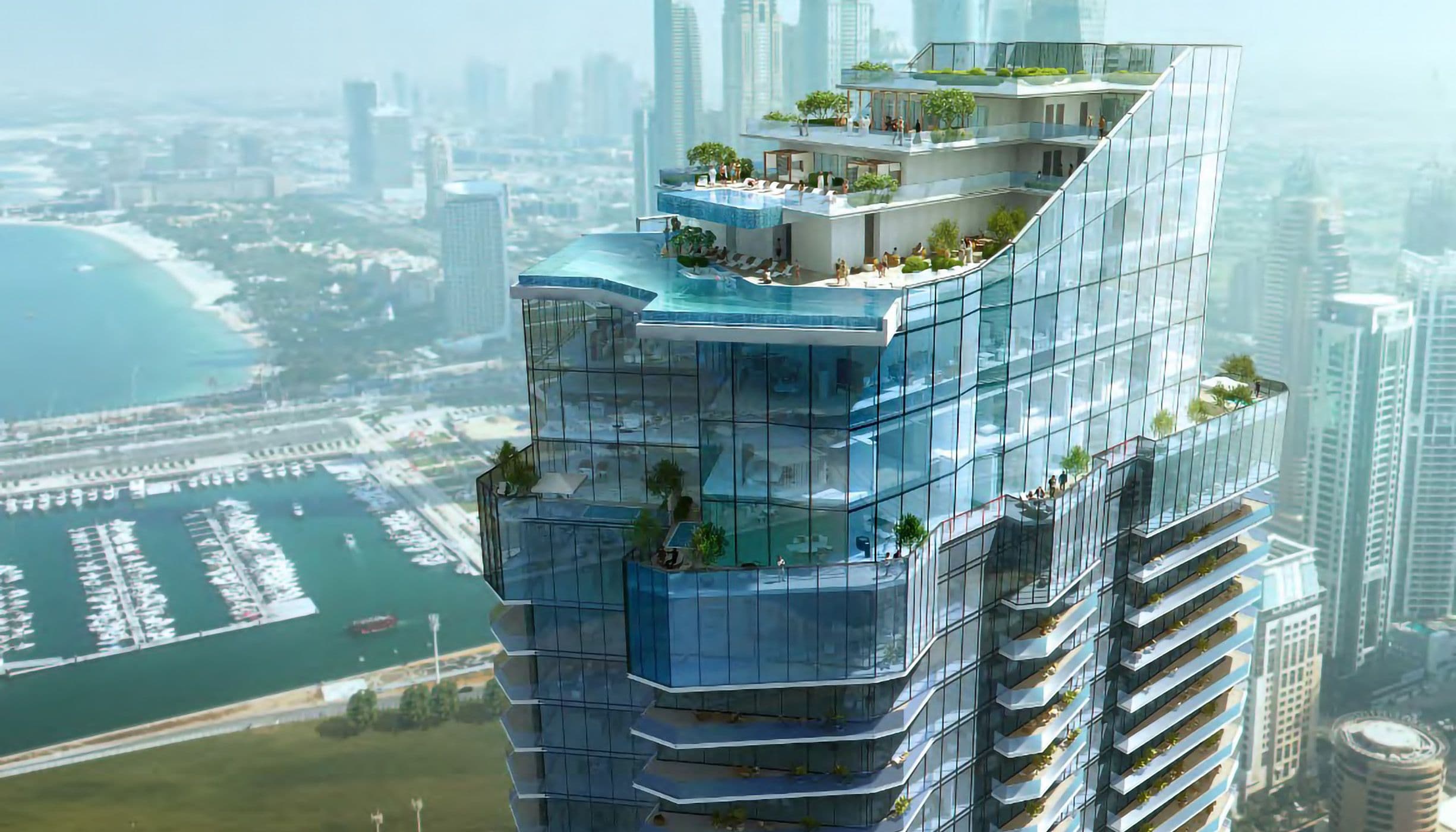 The Pulse Beachfront by Dubai South Properties progresses