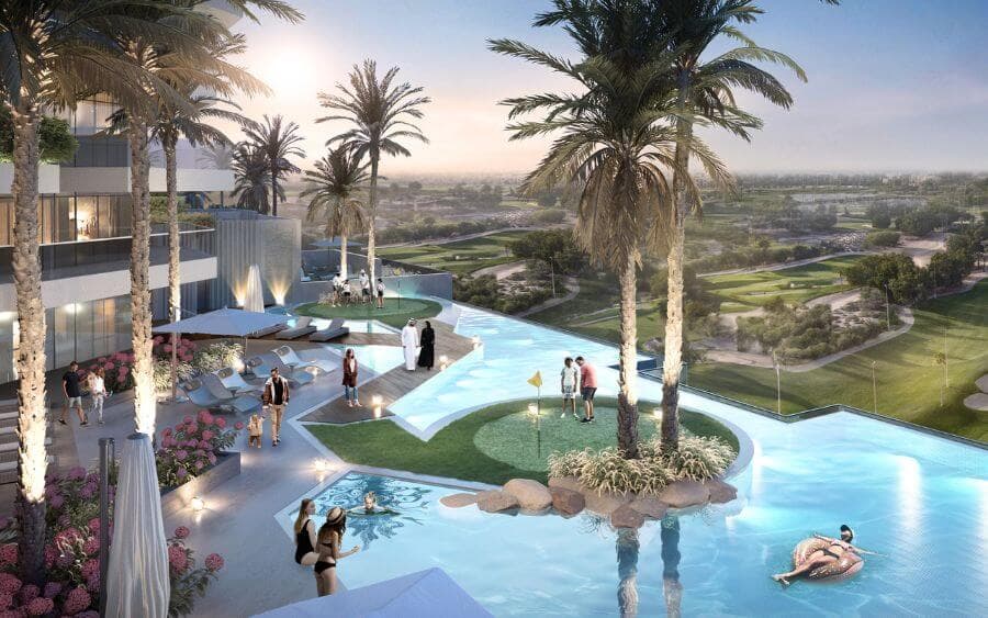 Golf Greens Tower 1 8